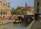 A Venetian Bridge by Antonietta Brandeis